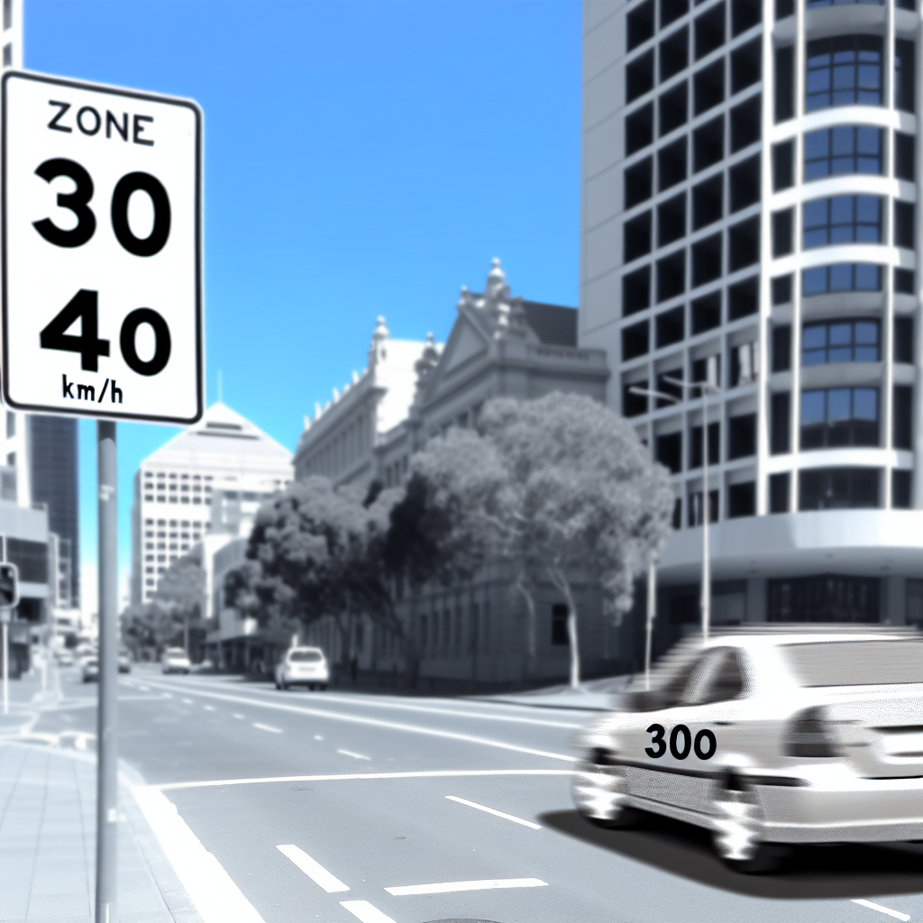 Bußgeld 30 km/h Zone