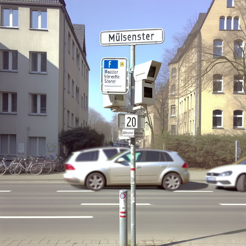 Messstelle Münster, Weseler Straße, Geiststraße
