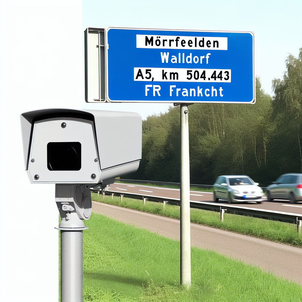 Messstelle Mörfelden Walldorf, A5, km 504.043, FR Frankfurt