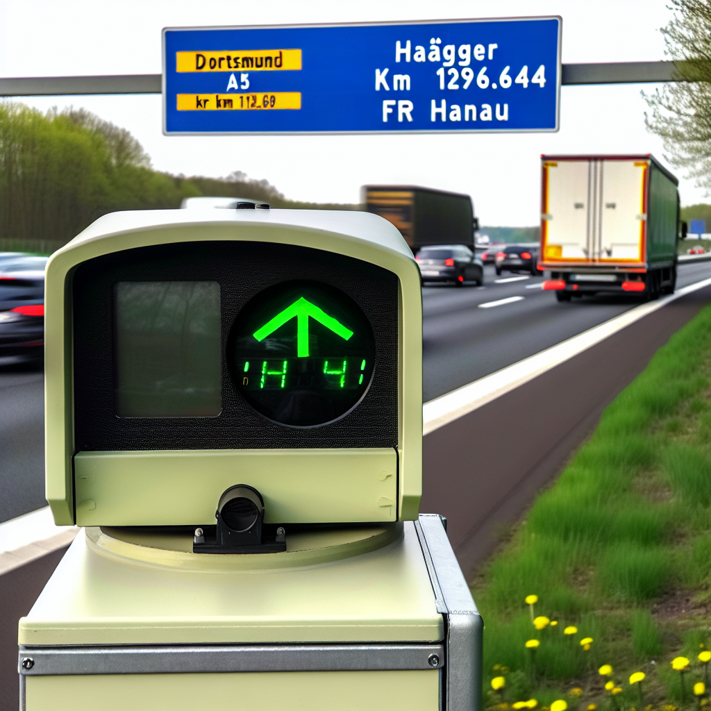Messstelle Haiger, A 45, Dortmund - Hanau, km 129.648, FR Hanau