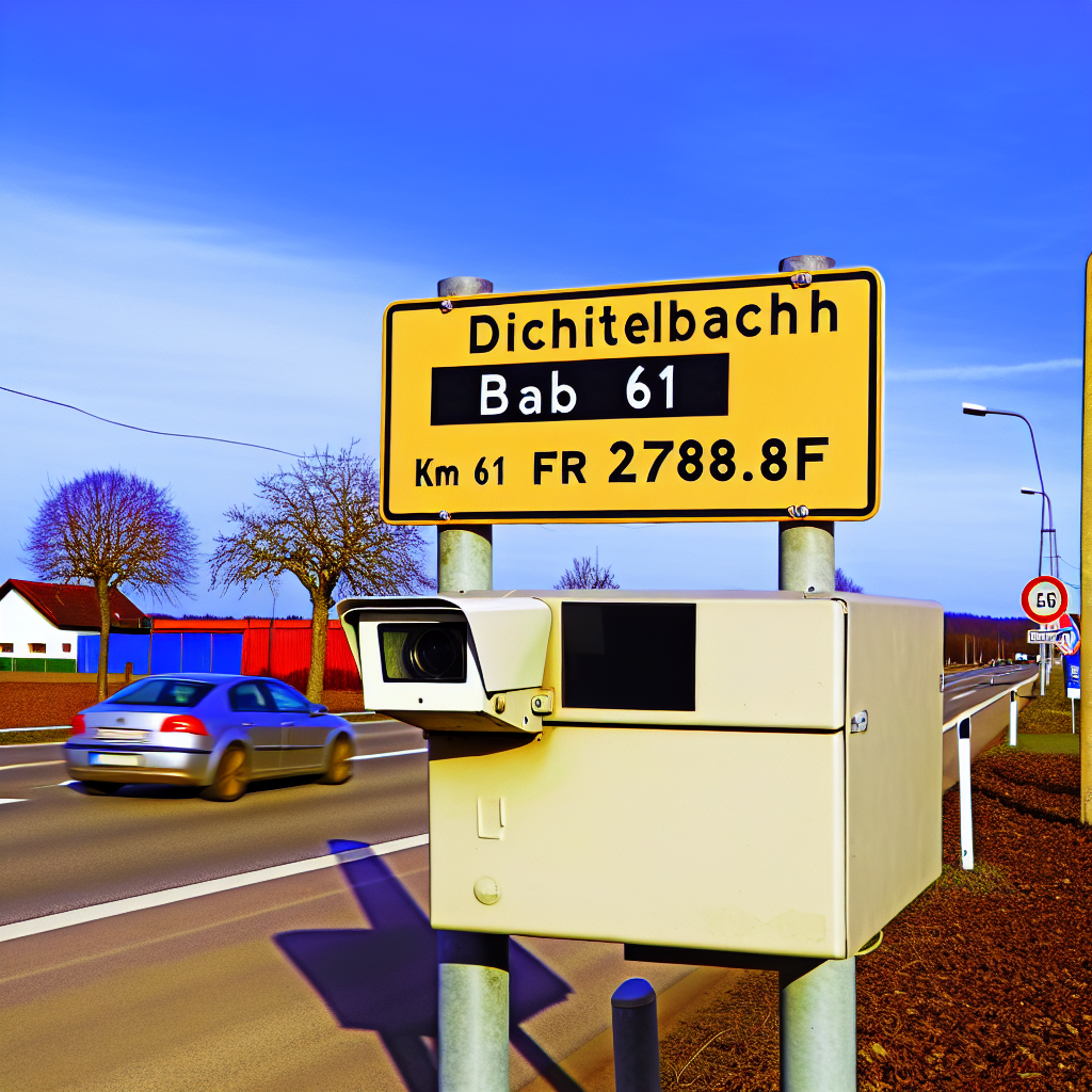 Messstelle Dichtelbach, Gem Dochtelbach, BAB 61, km 272.985 FR Ludwigshafen