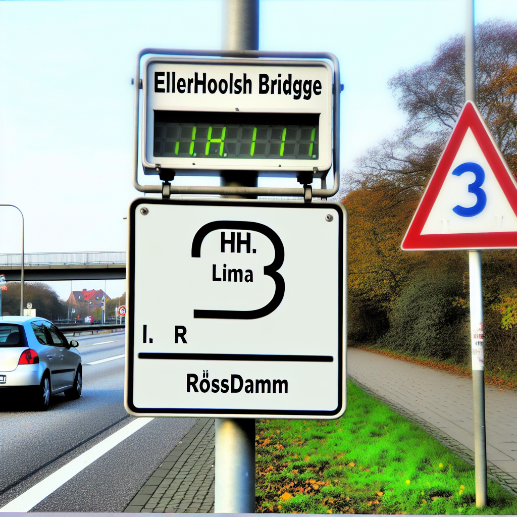 Messstelle Hamburg, Ellerholzbrücke Hh. LiMA 3, i.R Roßdamm