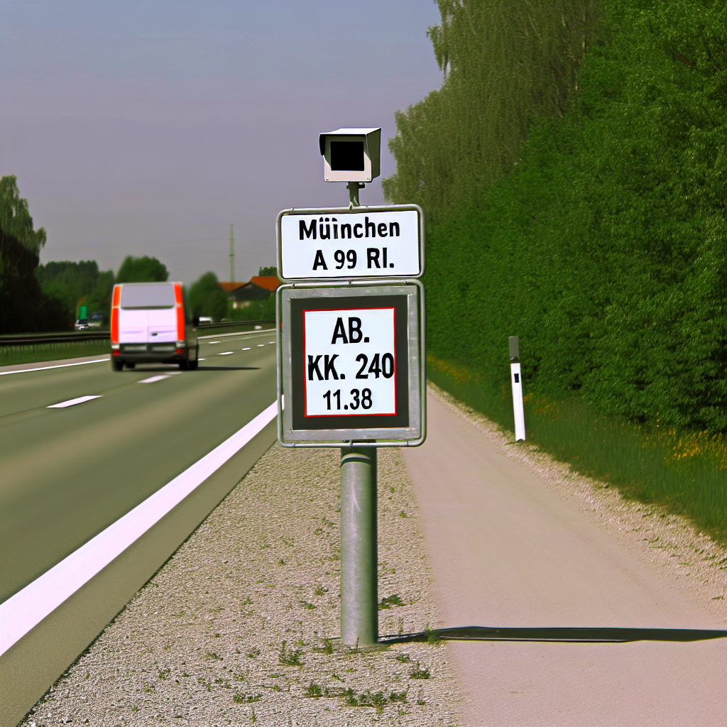 Messstelle München, A 99 Ri. AK Süd, Abs. 240, km 1.838
