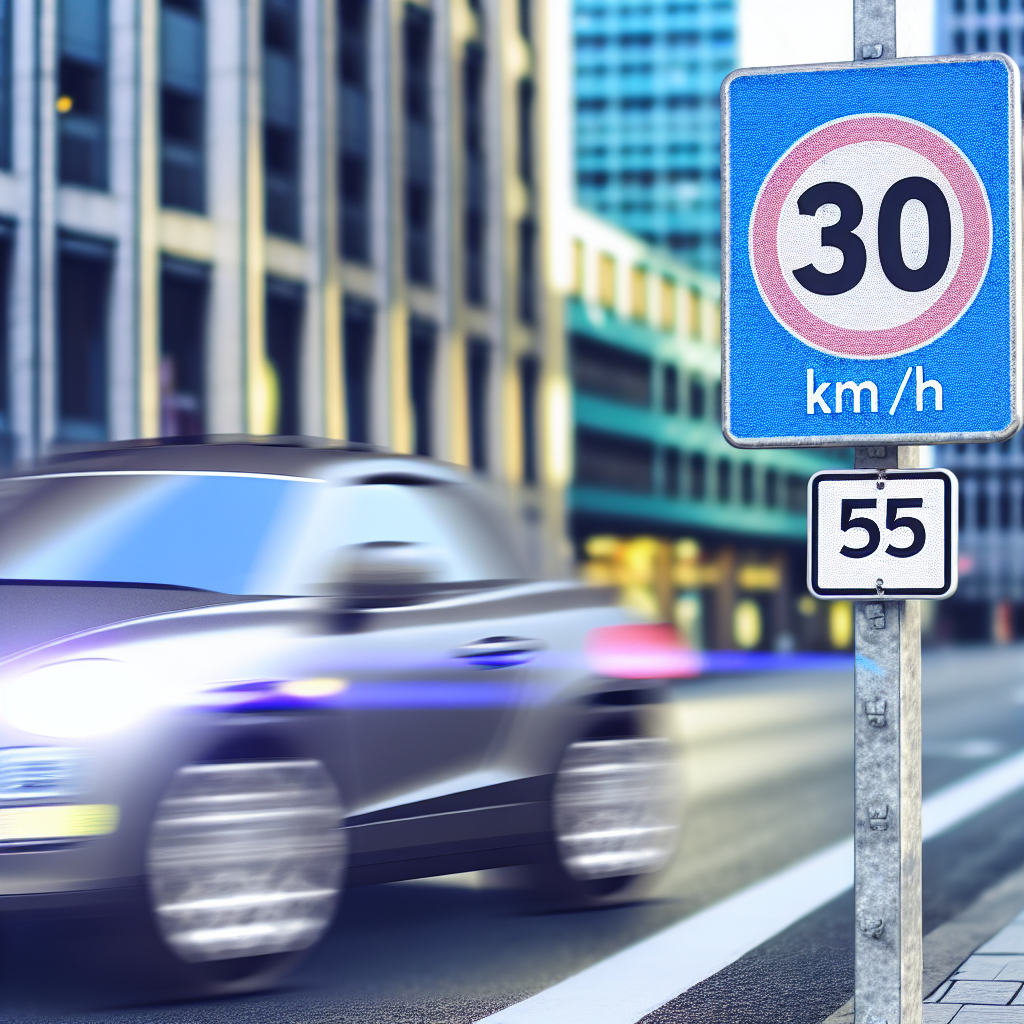Bußgeld 30 km/h