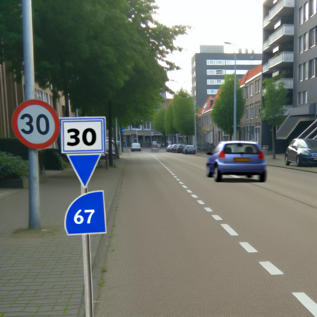 Bußgeld 30 km/h