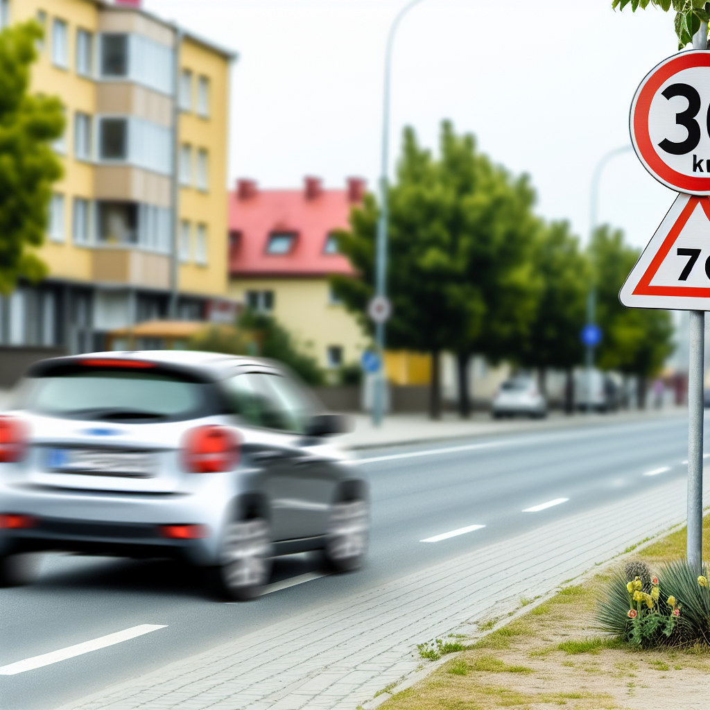 Bußgeld 30 km/h