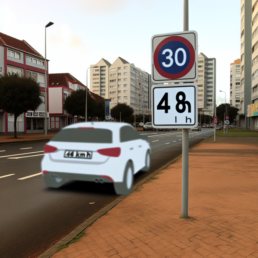 Bußgeld 30 km/h Zone