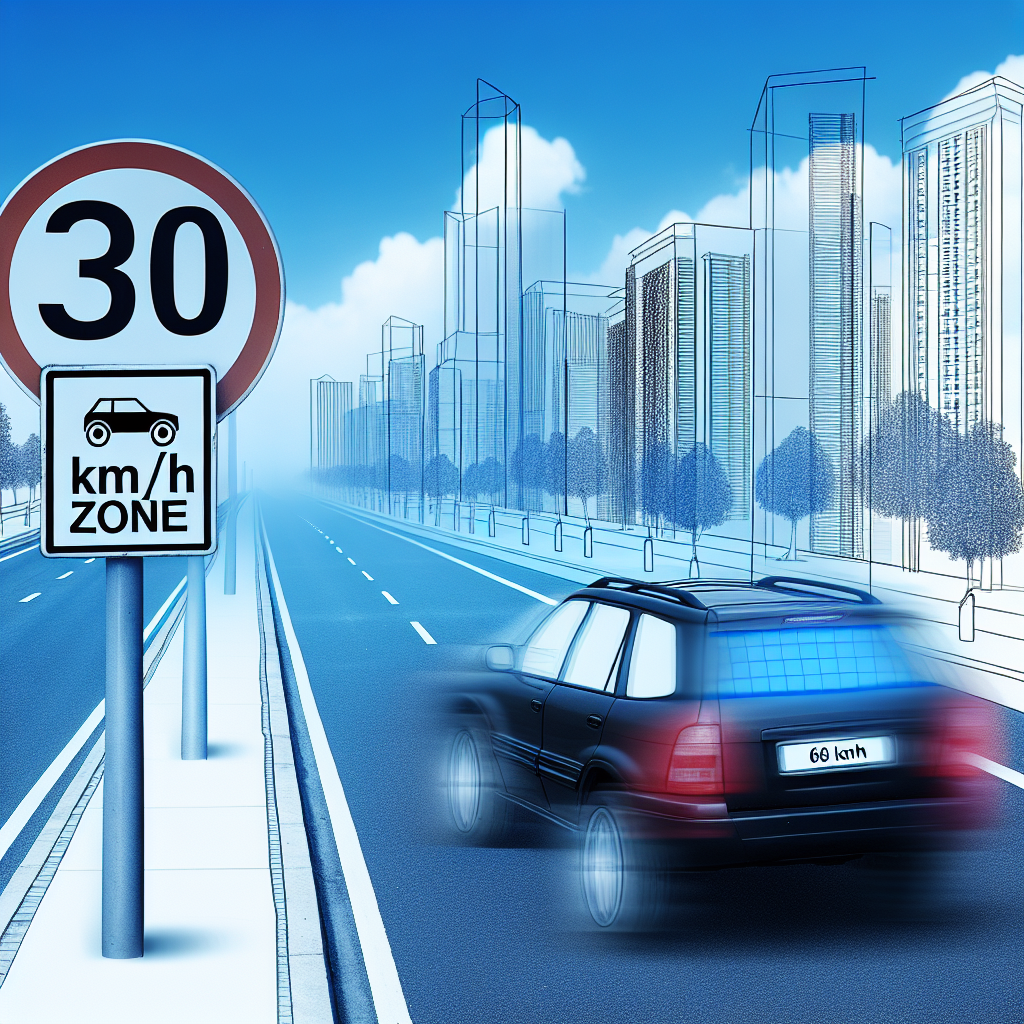 Bußgeld 30 km/h Zone