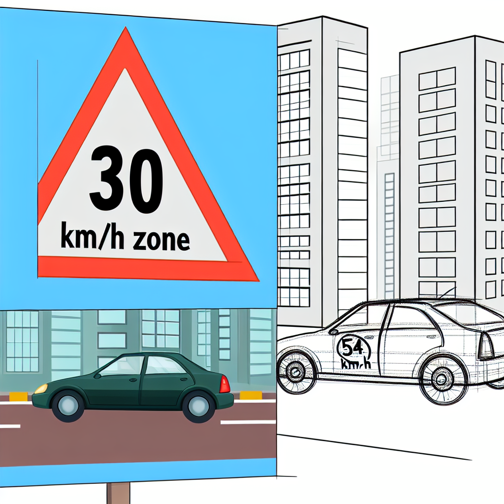 Bußgeld 30 km/h Zone