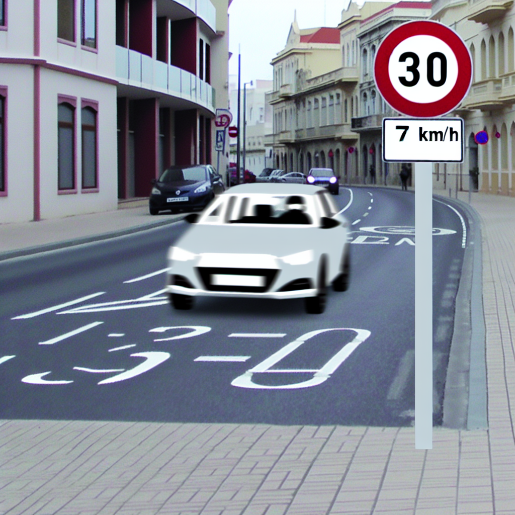 Bußgeld 30 km/h Zone