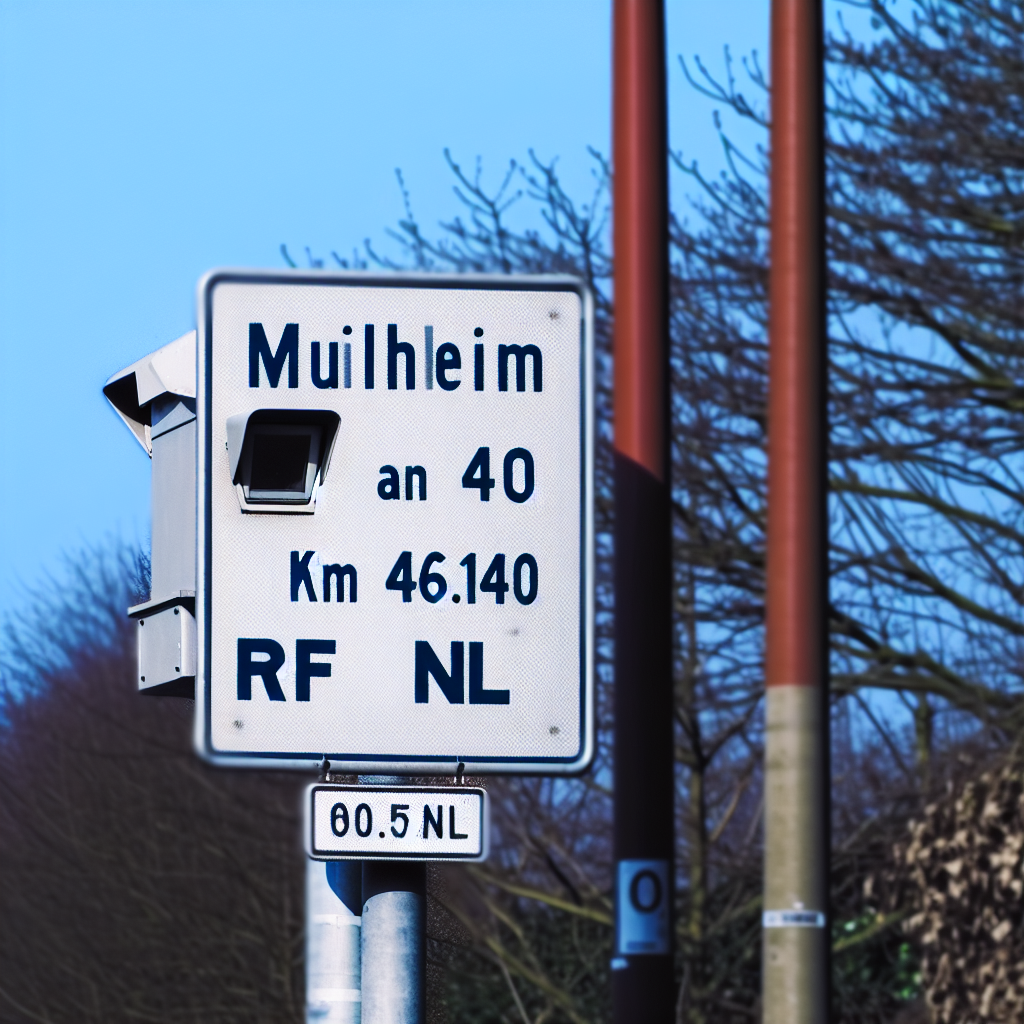 Messstelle Mülheim an der Ruhr, A 40, km 46.140, RF NL
