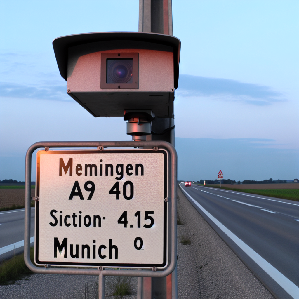 Messstelle Memmingen, A96, Ri. München, Abs. 440, km 0.125, Ri. München