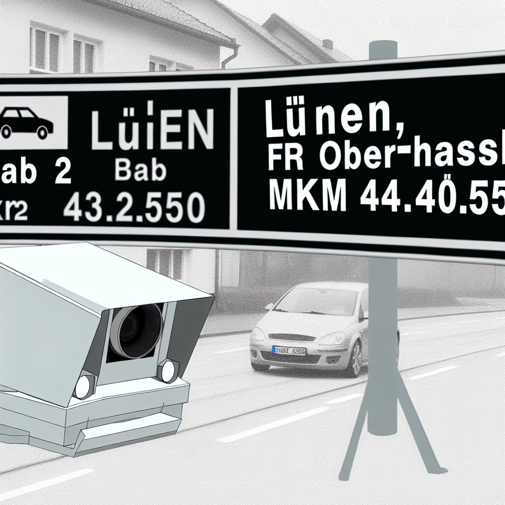 Messstelle Lünen, BAB 2 - FR Oberhausen / mkm 420.550