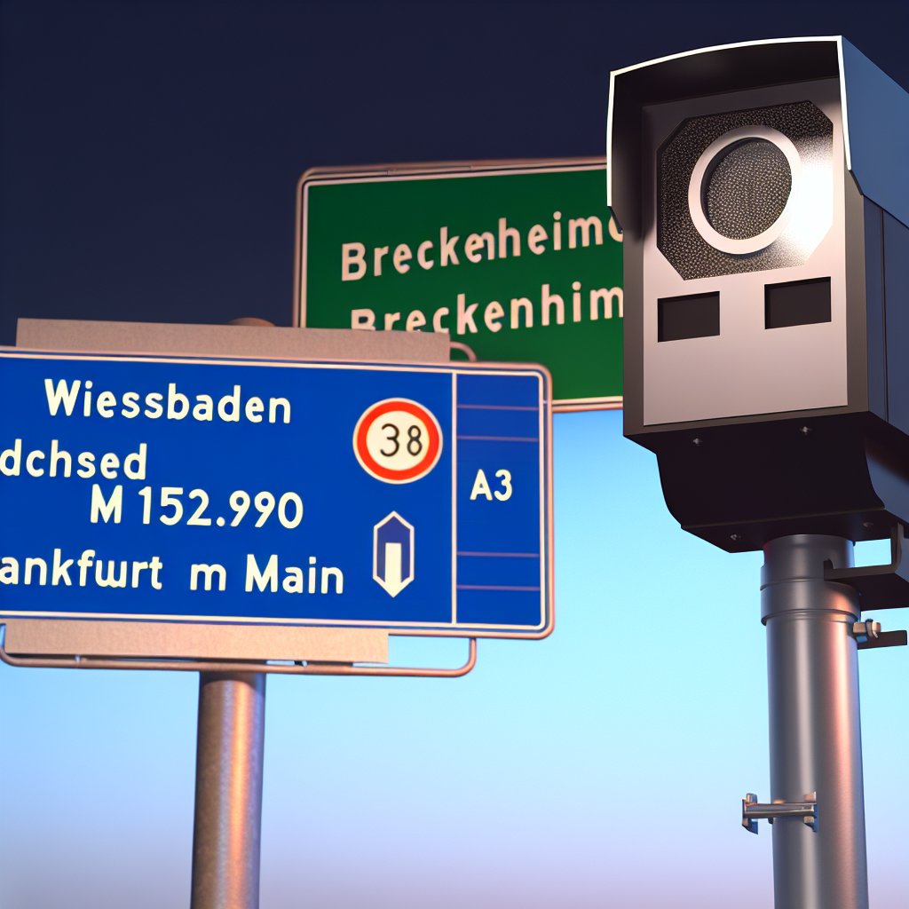 Messstelle Wiesbaden, Breckenheim, A3 , km 151.990 FR Frankfurt am Main