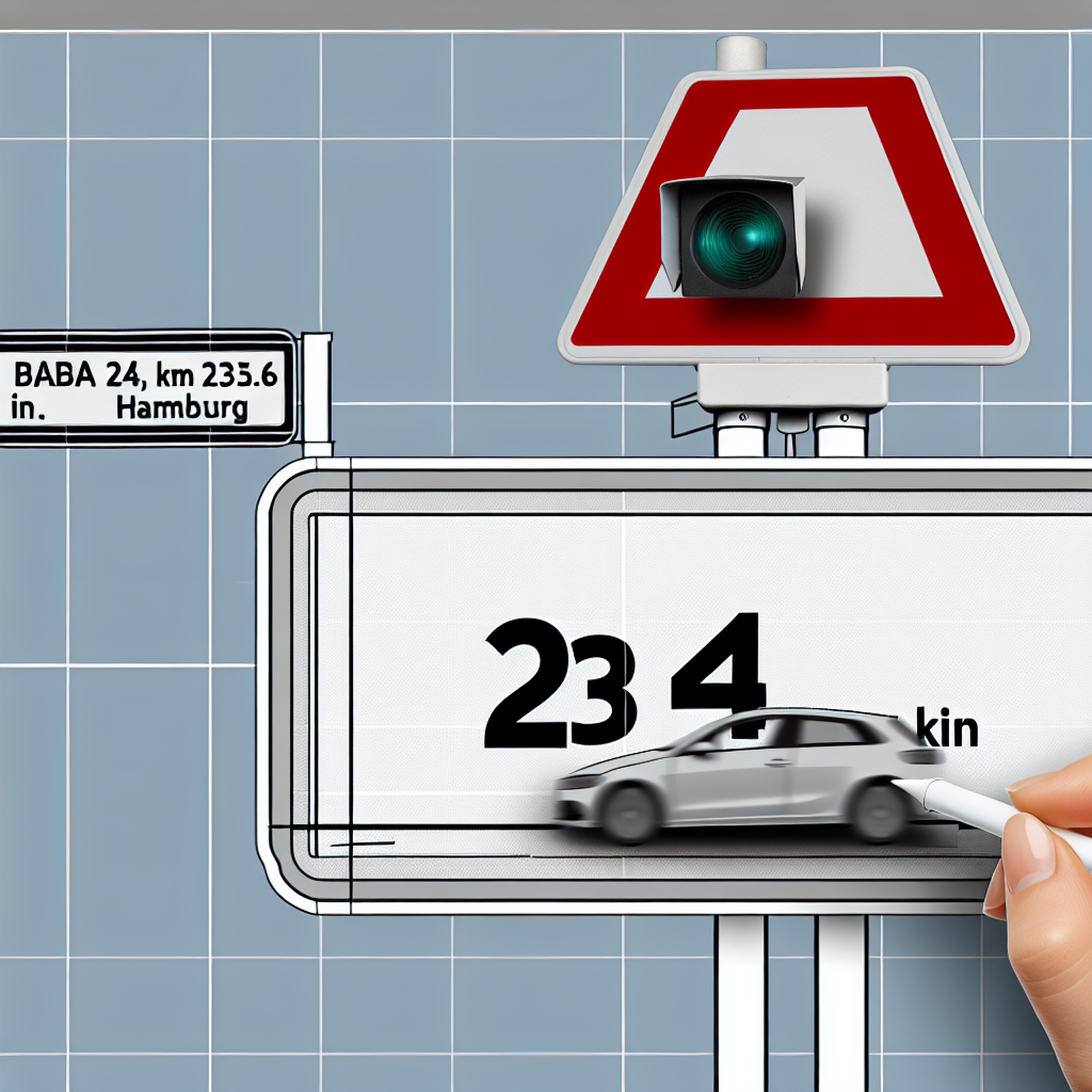 Messstelle BAB 24, km 232.6 in FR Hamburg