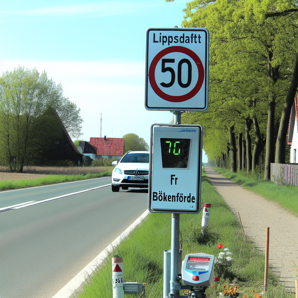 Messstelle Lippstadt, L536, Bökenförder Str. FR Bökenförde