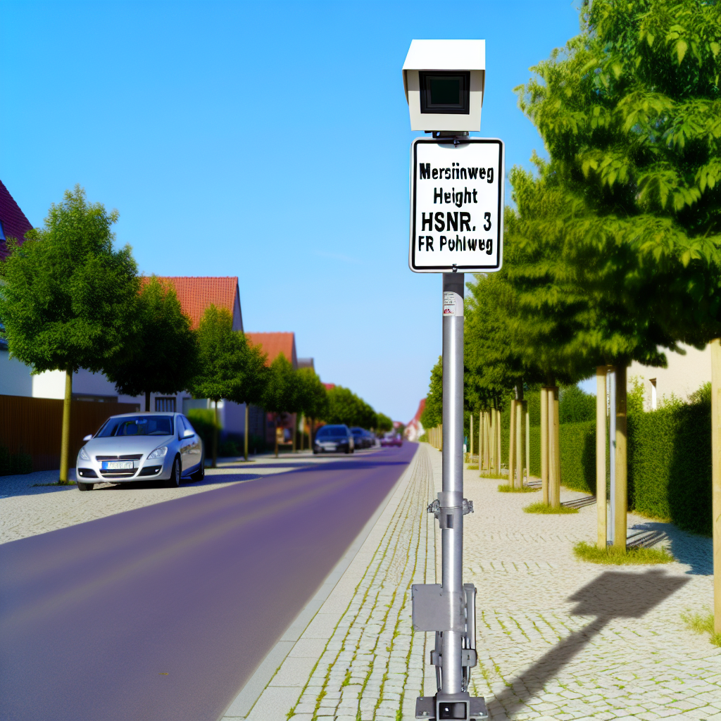 Messstelle Paderborn, Mersinweg Höhe Hsnr. 3-7, FR Pohlweg