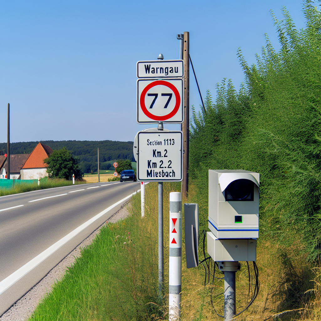Messstelle Warngau, B 472, Abschnitt 1130, km 2.2, OT Müller, Miesbach