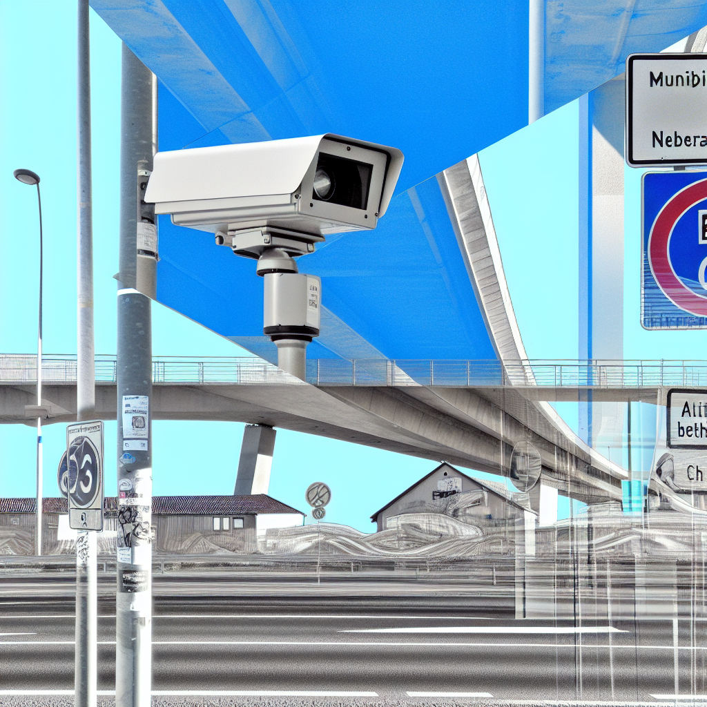 Messstelle Gemarkung Niederaula, B454, Höhe Parkplatz, Unter ICE Autobahnbrückem Richtung Niederaula