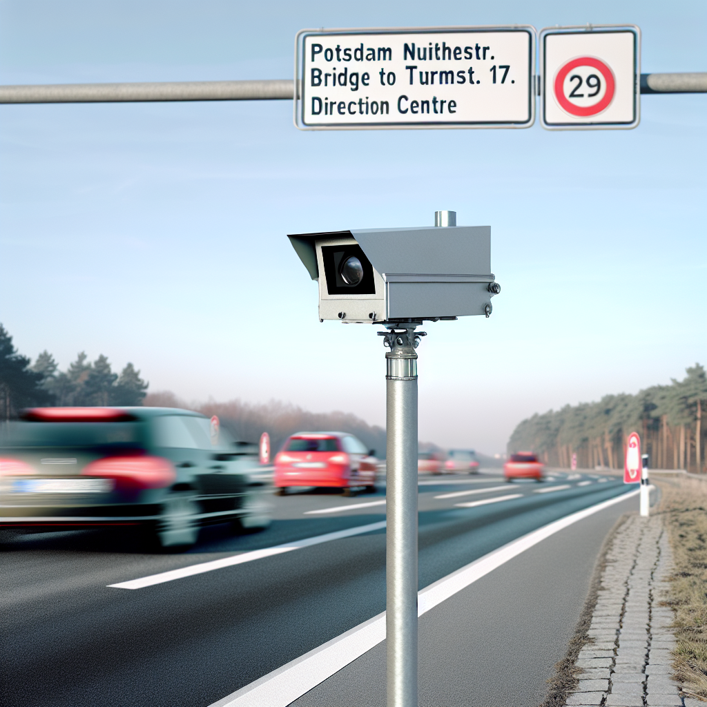 Messstelle Potsdam, Nuthestr. Brücke bis Turmstr. 17, Ri. Zentrum