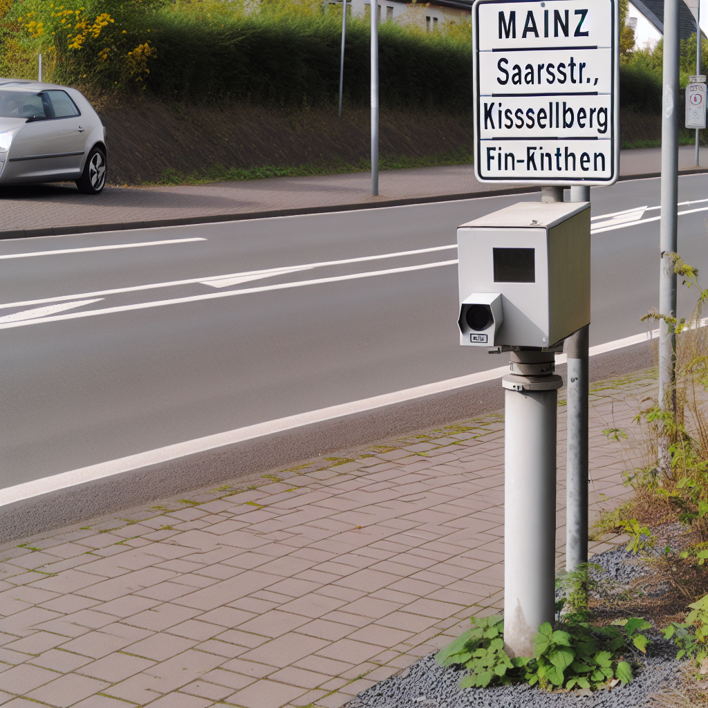 Messstelle Mainz, Saarstr., Gem. Mainz, Höhe Hst. Kisselberg, FR Mainz-Finthen