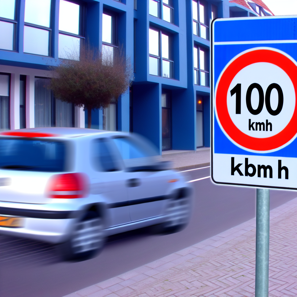 Bußgeld 100 km/h Zone