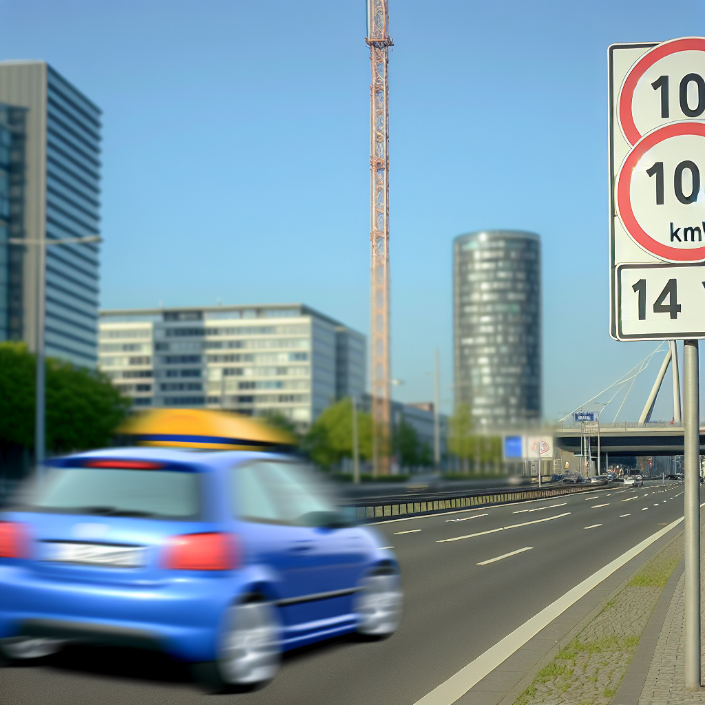 Bußgeld 100 km/h Zone