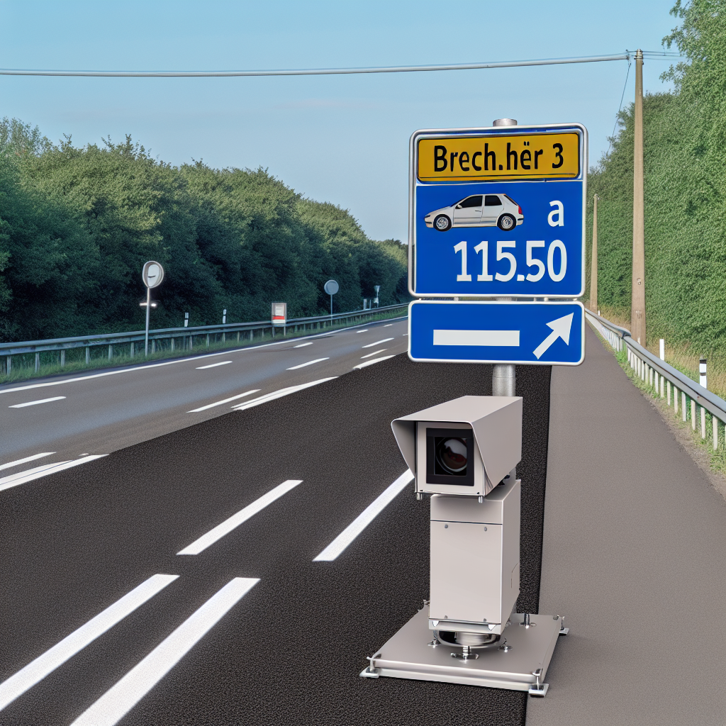 Messstelle Brechen, A 3, km 115.530, Fahrtrichtung Köln