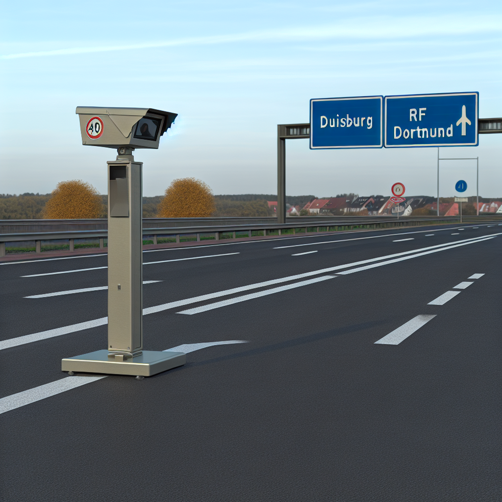 Messstelle Duisburg, A 40, RF Dortmund