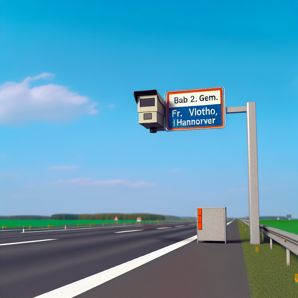 Messstelle Vlotho, BAB 2, Gem. Vlotho, FR Hannover