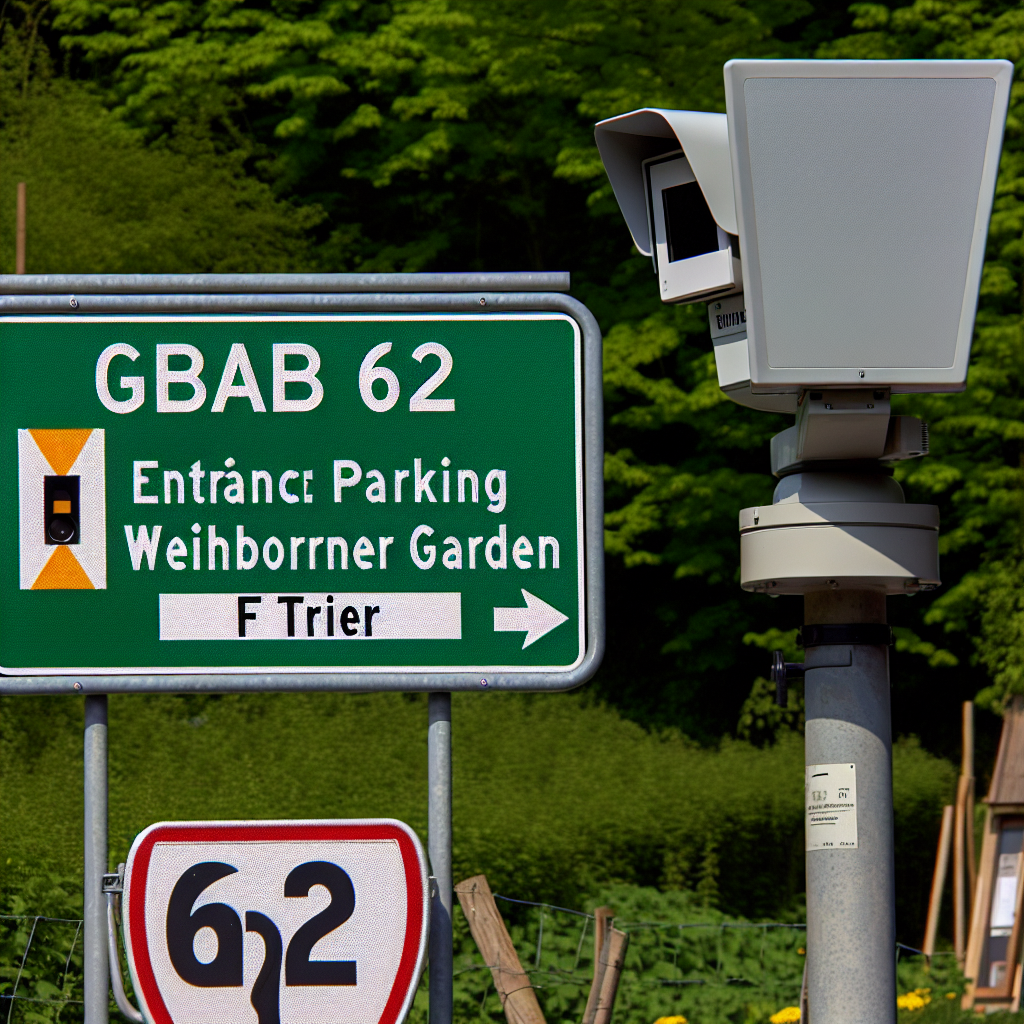 Messstelle Glan-Münchweiler, BAB 62, Einfahrt Parkplatz Weiherborner Garten, FR Trier