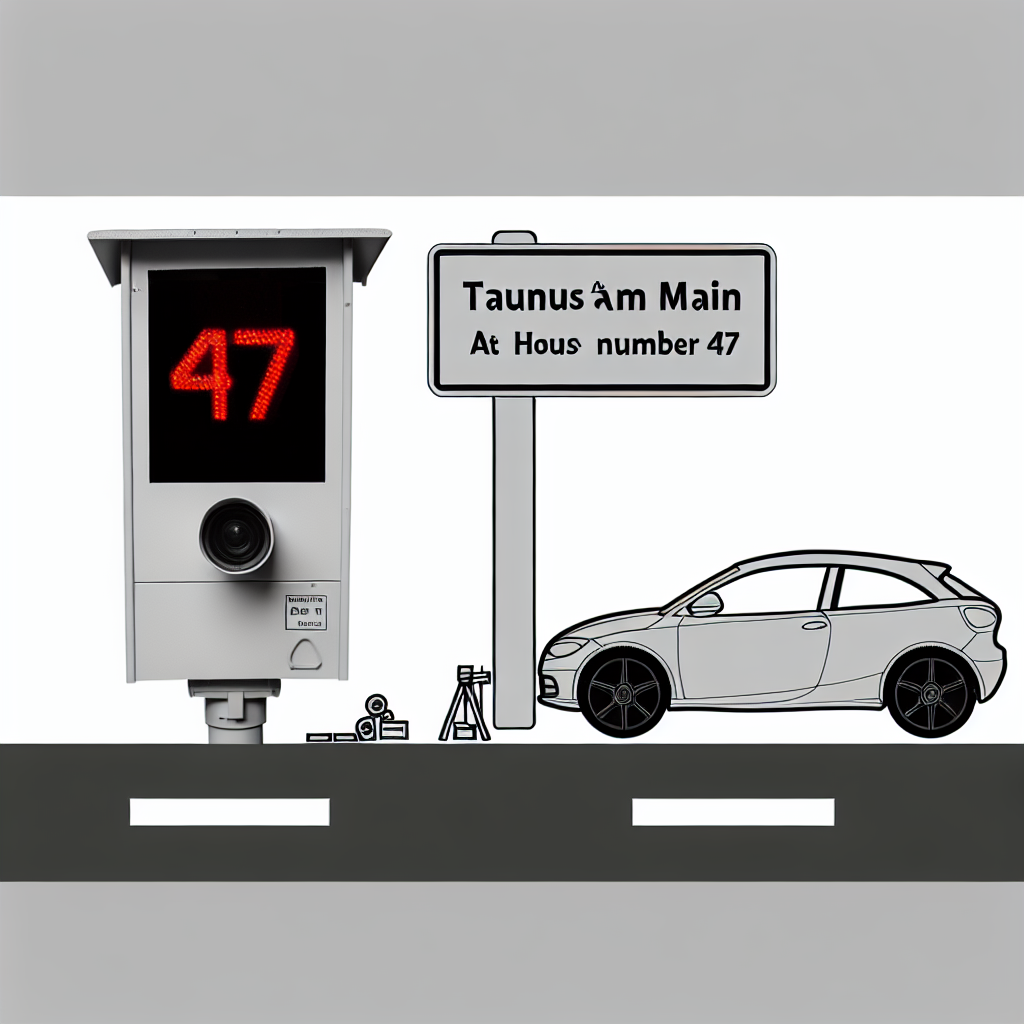 Messstelle Frankfurt am Main, Taunusstraße, in Höhe der Hausnummer 47